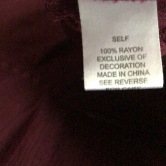 Socialite Plum Flow tank top Size XS - Picture 9 of 9